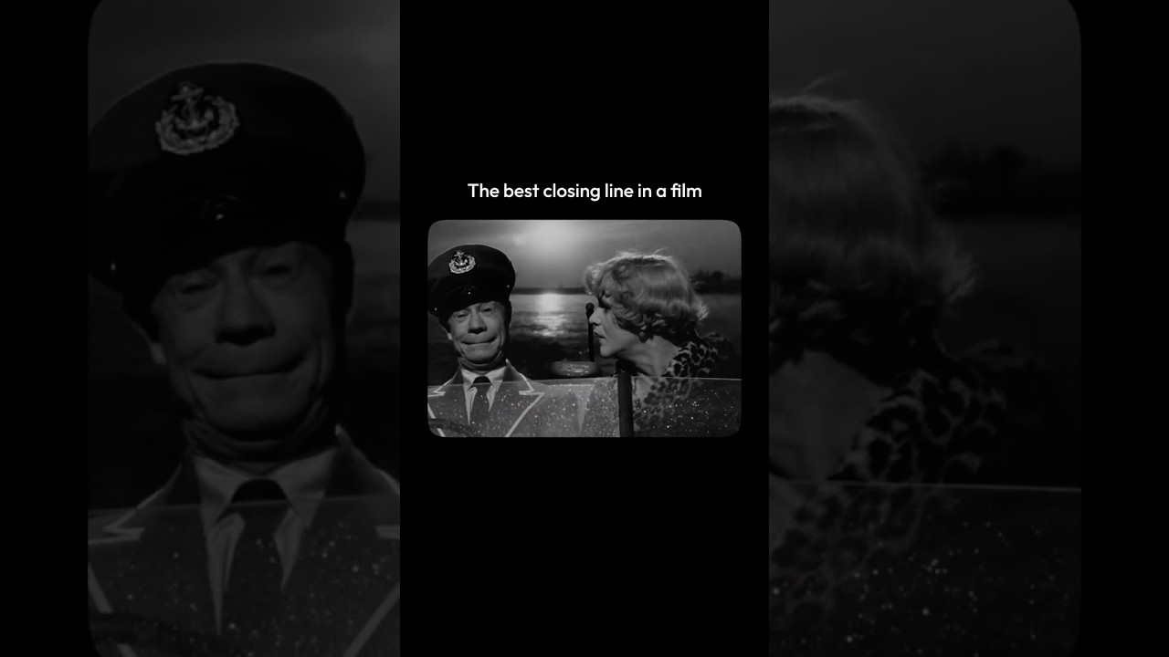 Some Like It Hot had a Hilarious Ending. It was written by Billy Wilder - the best ever Screenwriter - Published by Outstanding Screenplays