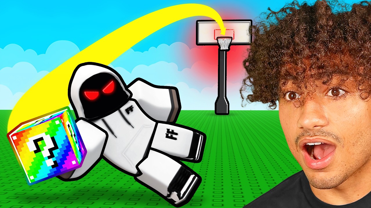 ROBLOX SHOOT A LUCKY BLOCK..