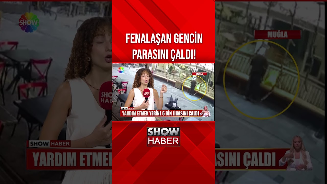 Yardım etmek yerine 6 bin lirasını çaldı! #showanahaber #shorts