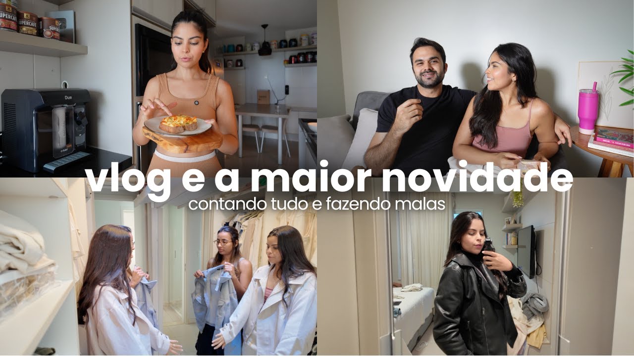 nossa primeira viagem internacional, contando tudo, separando looks e fazendo malas!