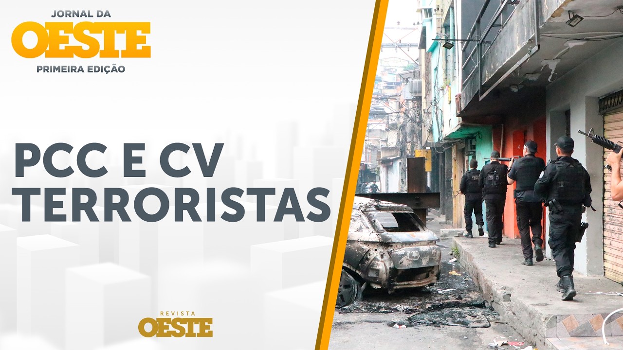 Brasil na lista negra? PCC e Comando Vermelho são designados terroristas pelos EUA