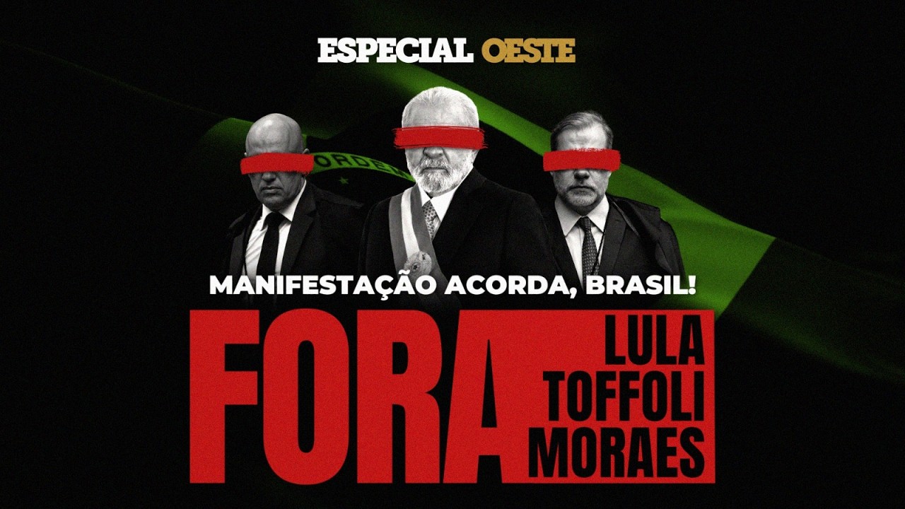 MANIFESTAÇÃO 'ACORDA, BRASIL - FORA LULA, FORA MORAES E FORA TOFFOLI' - AVENIDA PAULISTA - 01/03/26