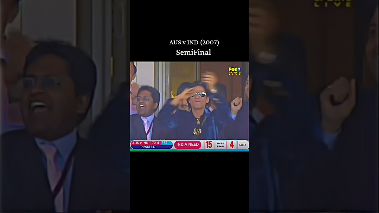 IND v AUS thriller match// semifinal 2007 #cricketlover #cricketacadmey #cricketaddict #lovecricket