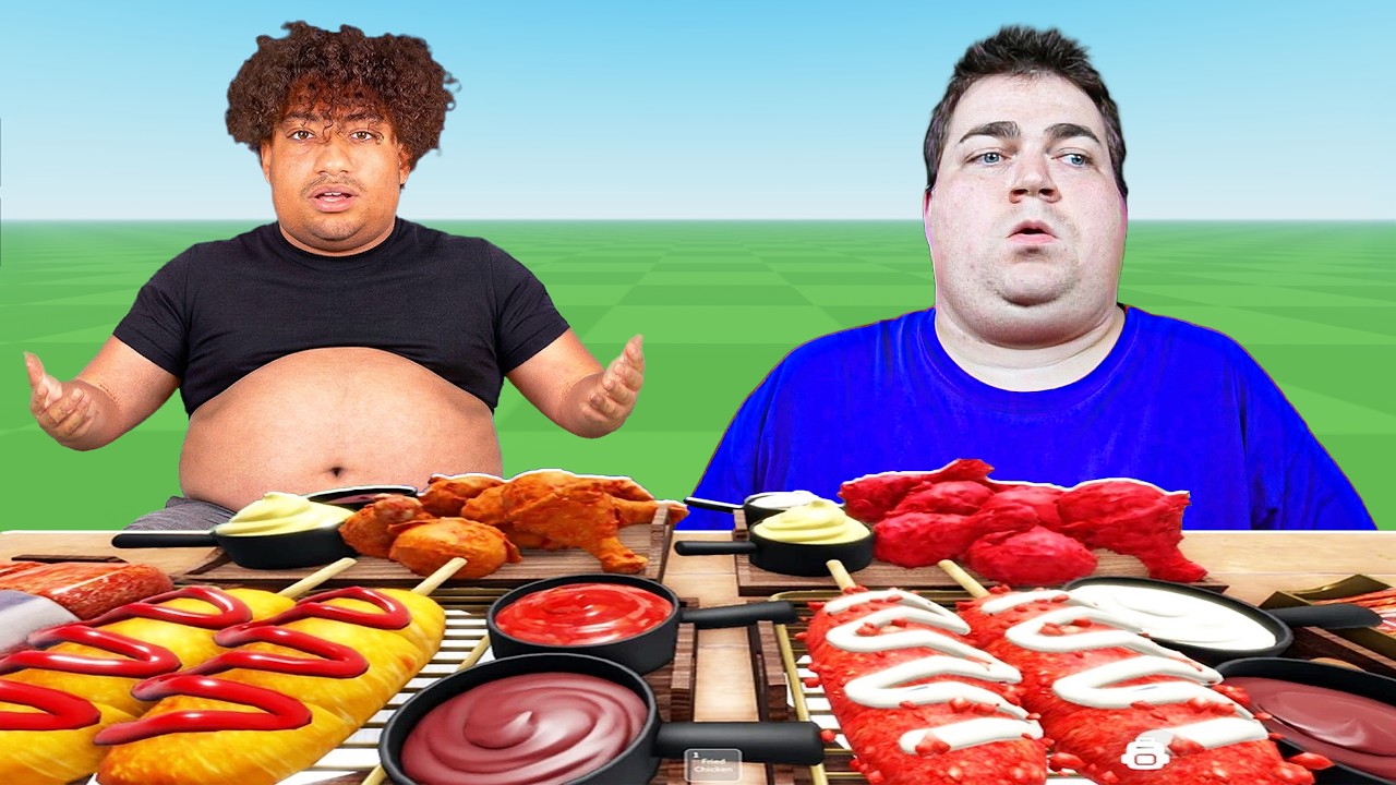 ROBLOX MUKBANG WITH FOLTYN!