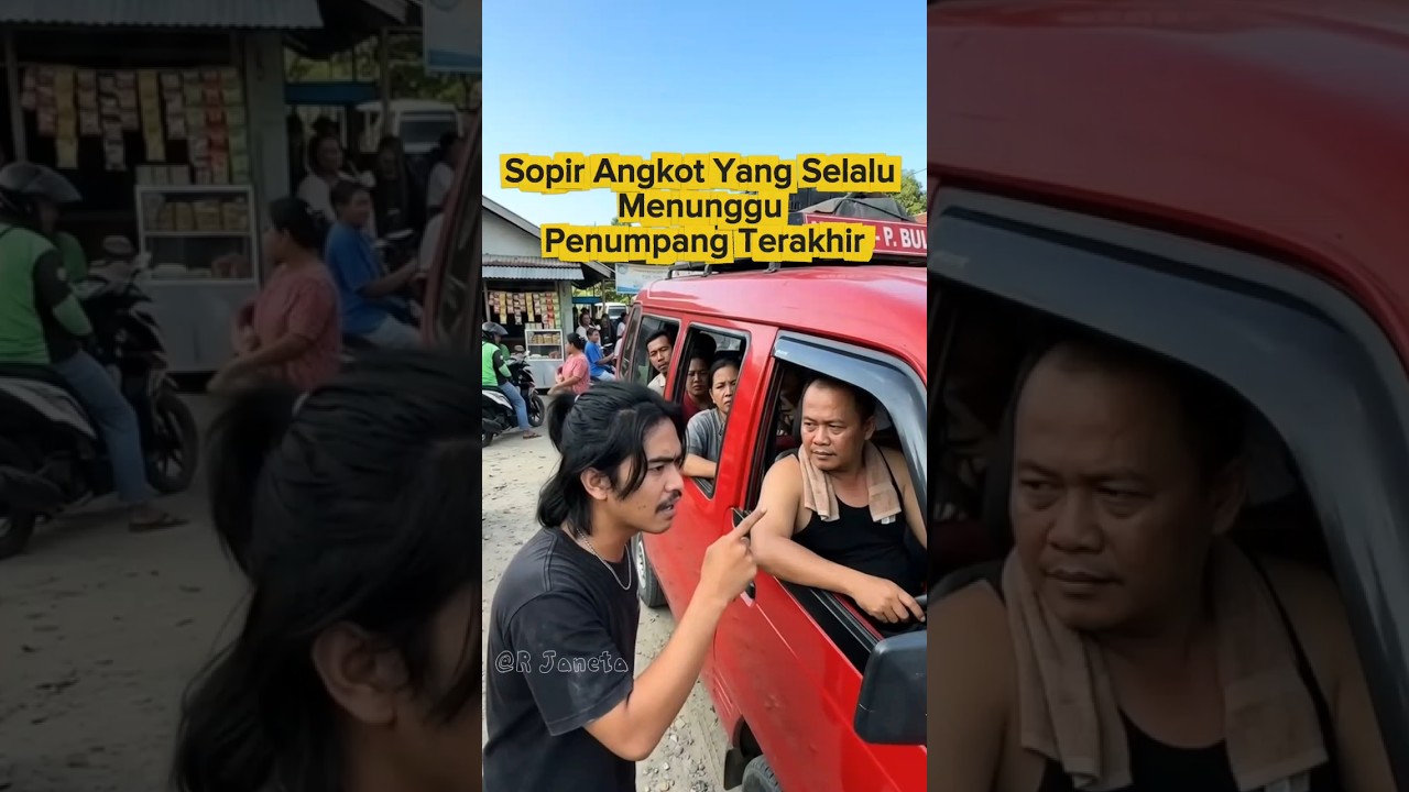 Sopir Angkot Yang Selalu Menunggu Penumpang Terakhir #dramadesa #ai #ceritainspiratif #angkotmedan