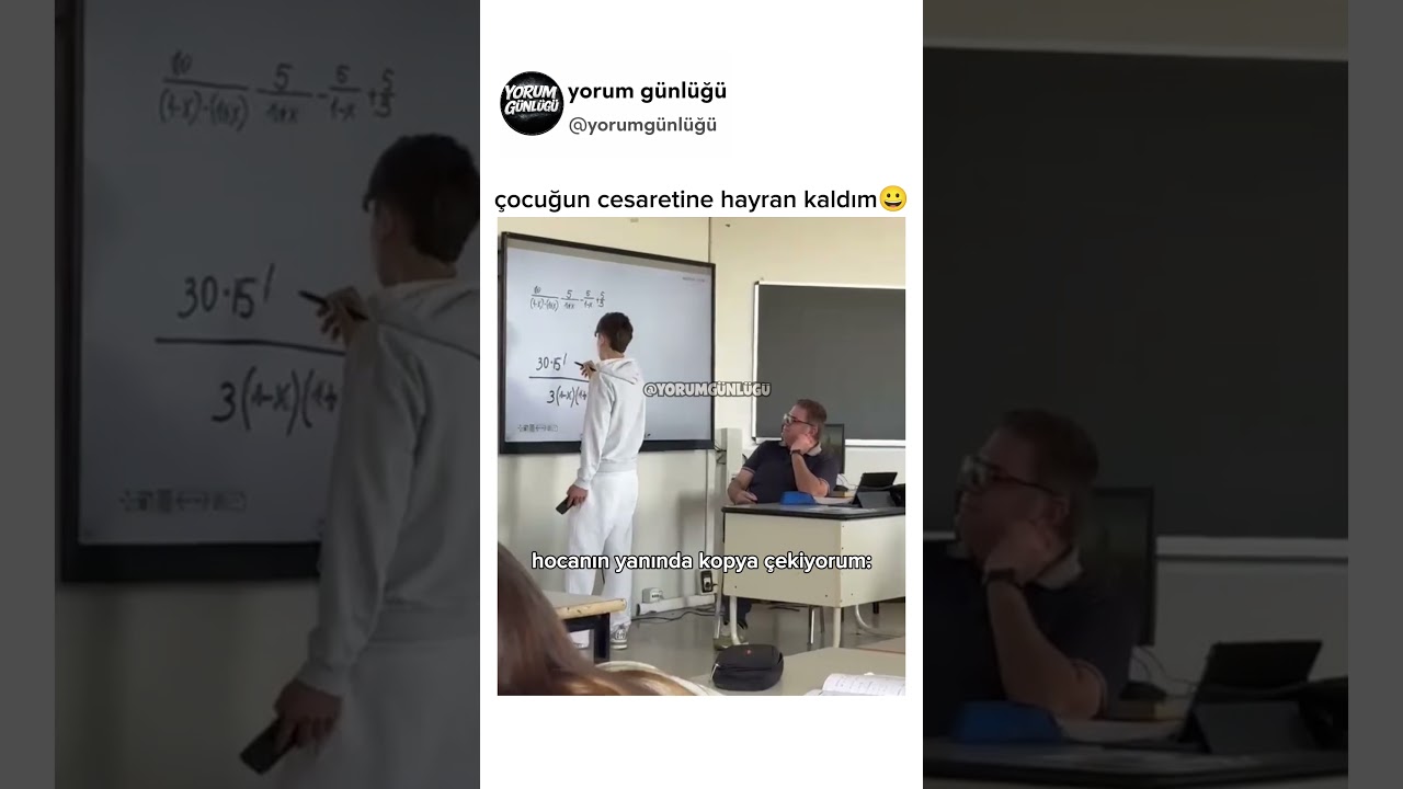 çocuğun cesaretine hayran kaldım😅