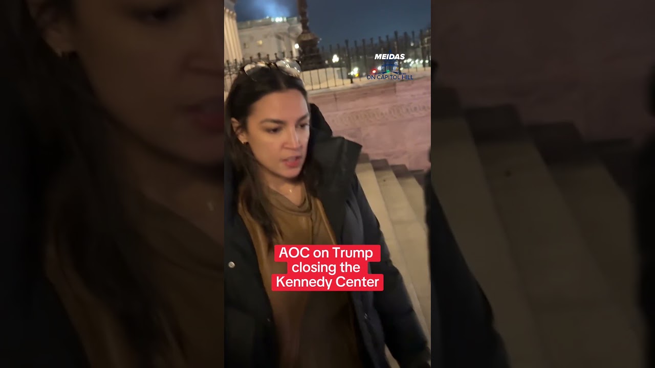 AOC on Trump Closing Kennedy Center: 'He couldn't fill the seats!' - Published by MeidasTouch