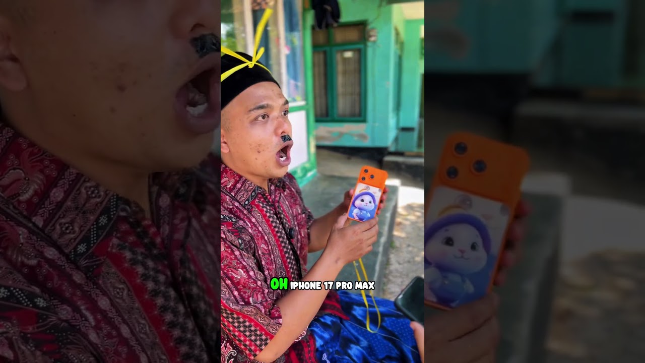 Ceng Mau ngasih Hp iPhone 17 pro max