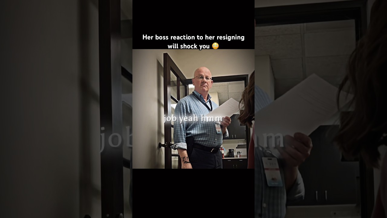 She tried a risky prank on her boss😳 #hopecore #relatable #aprilfools