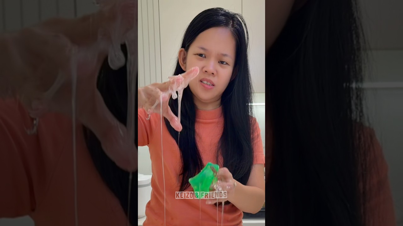 Akibat mami eksperimen olesin kutek ke needoh squishy yang udah pecah⁉️