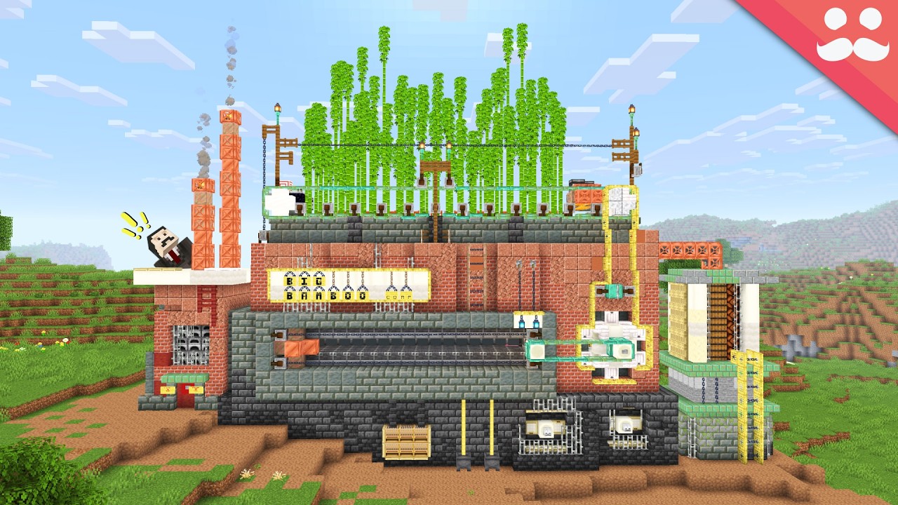 Making Industrial Minecraft Farms look good