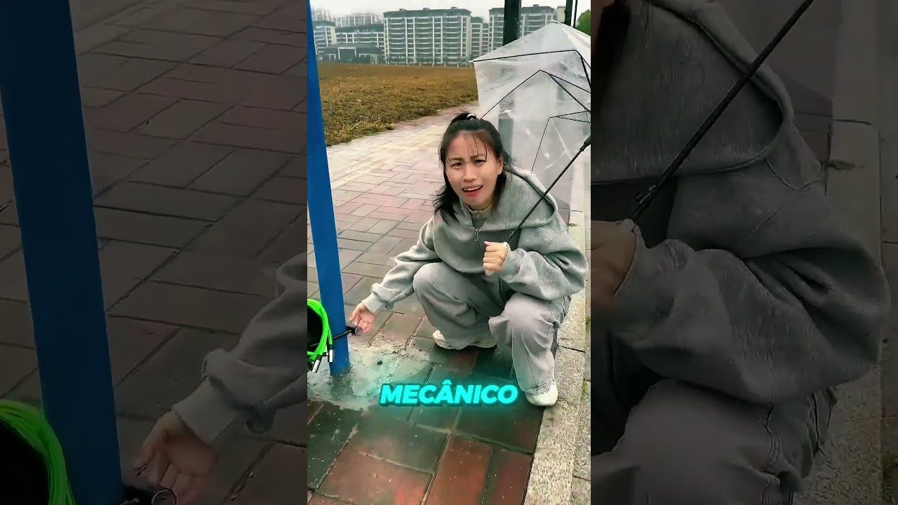 ELA PRENDEU A MOTO COM CADEADO E O QUE LEVARAM FOI INACREDITÁVEL! 😱