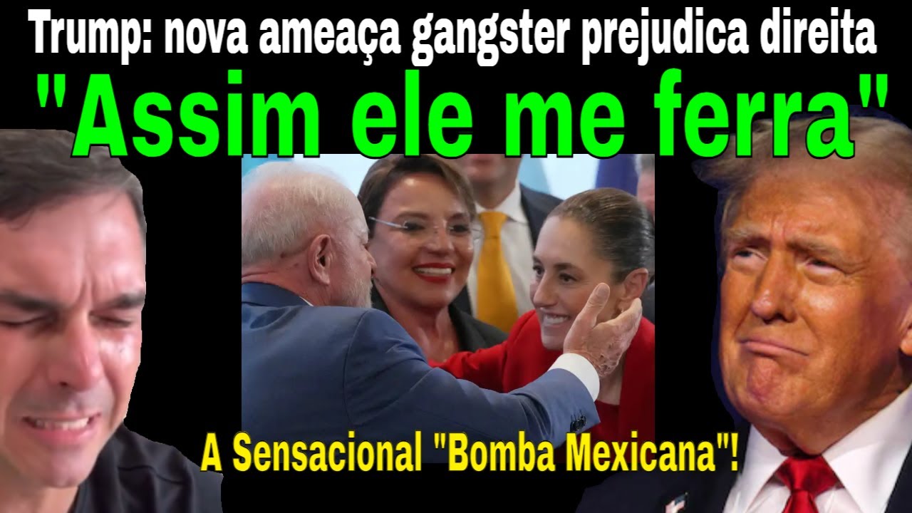 SABADÃO DOS CONTRASTES! TRUMP: INSANIDADE AFUNDA FLAVIO E DIREITA! CENAS SENSACIONAIS EM OUTRO LADO!