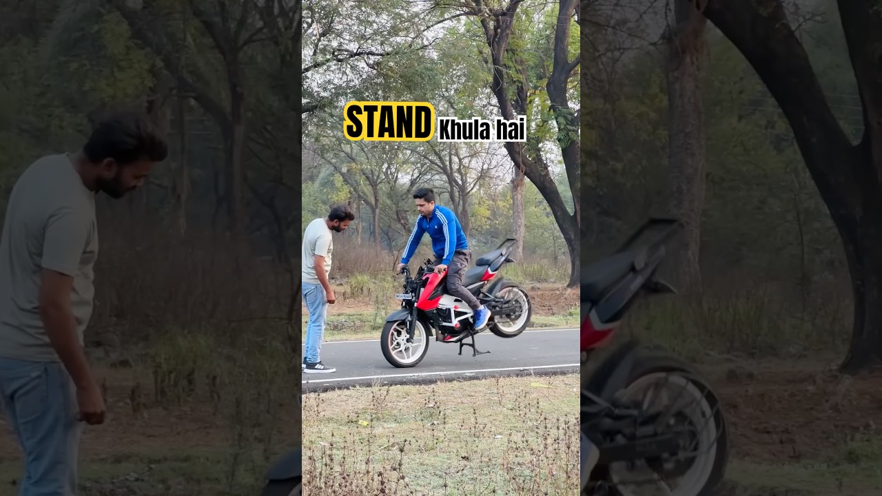 Galat aadmi se STAND ka boldia😂 #farazstuntrider #superbikes #hayabusa #bikers #bikes