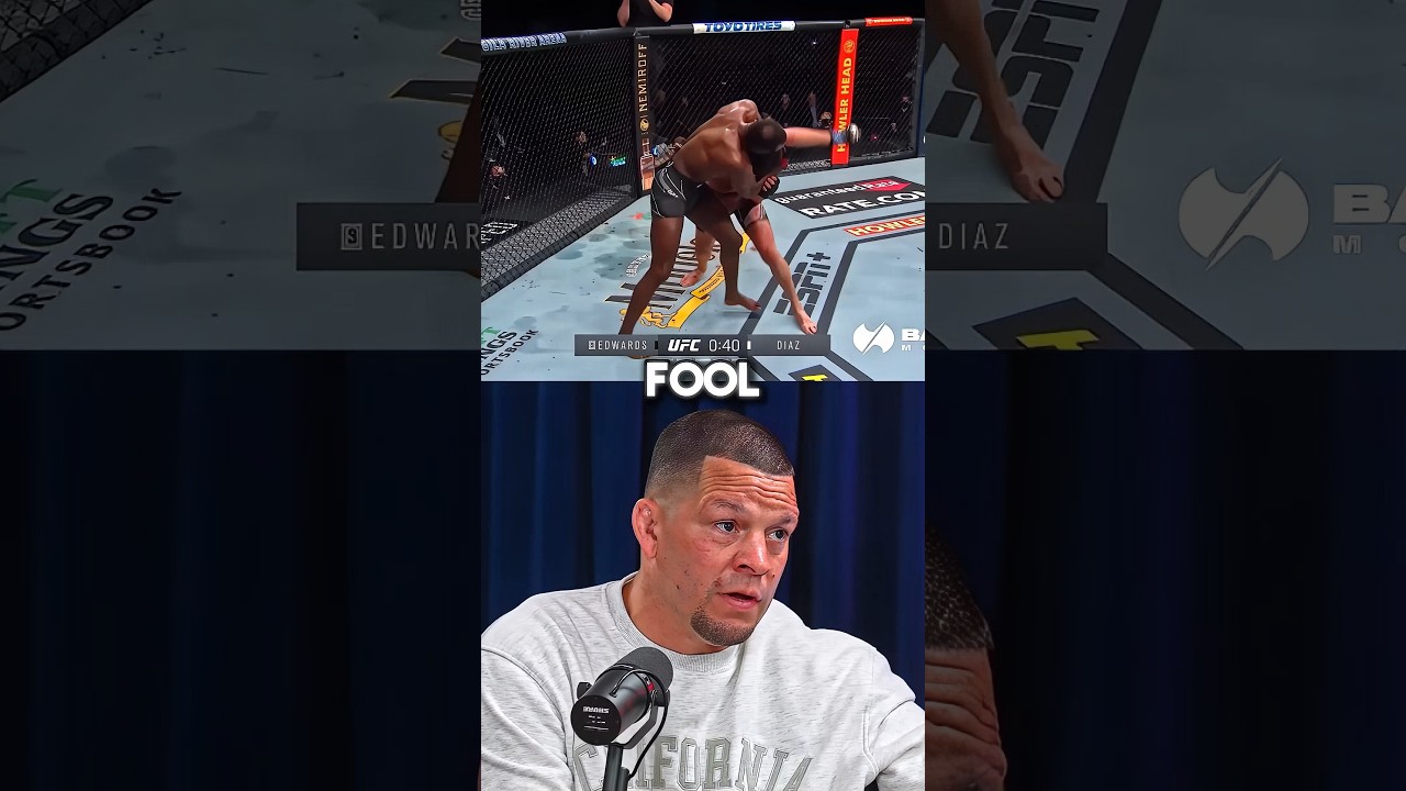 Why Nate Diaz DIDN'T KO Leon Edwards! 💢🥊