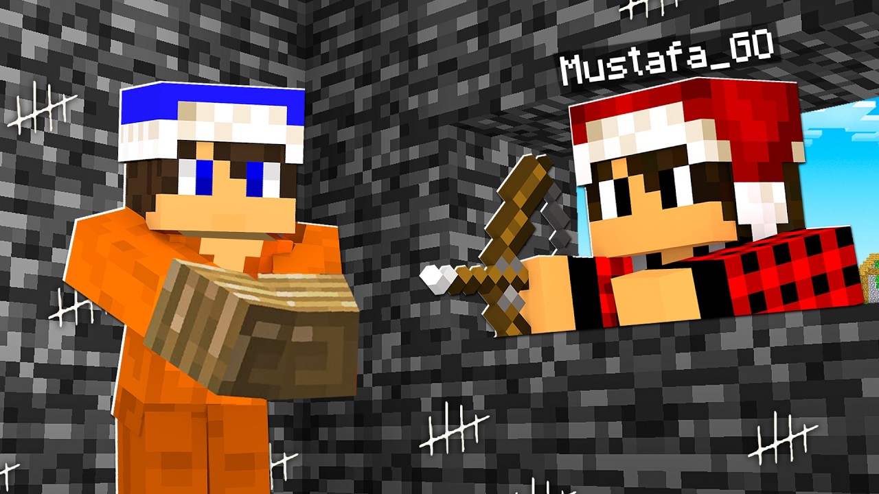 سيرفر ريل كرافت #10 سجنت صديقي بالبيد روك !!؟