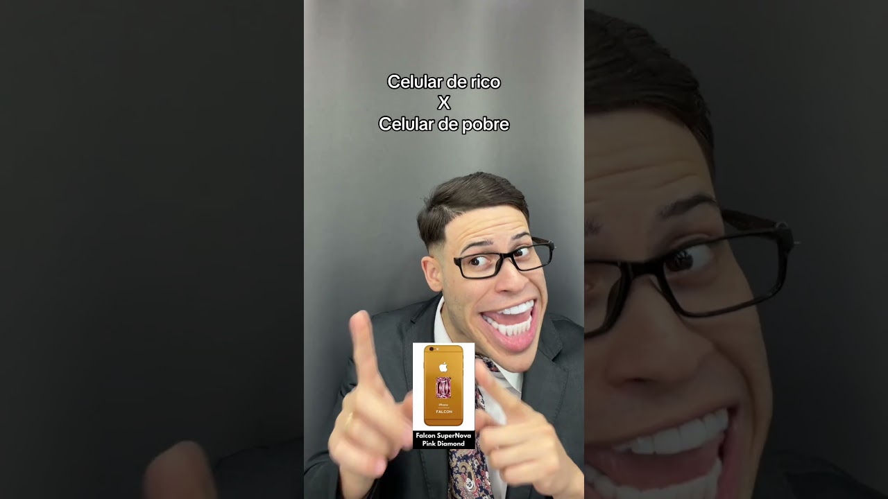 CELULAR DE RICO vs CELULAR DE POBRE… 😂📱 #shorts