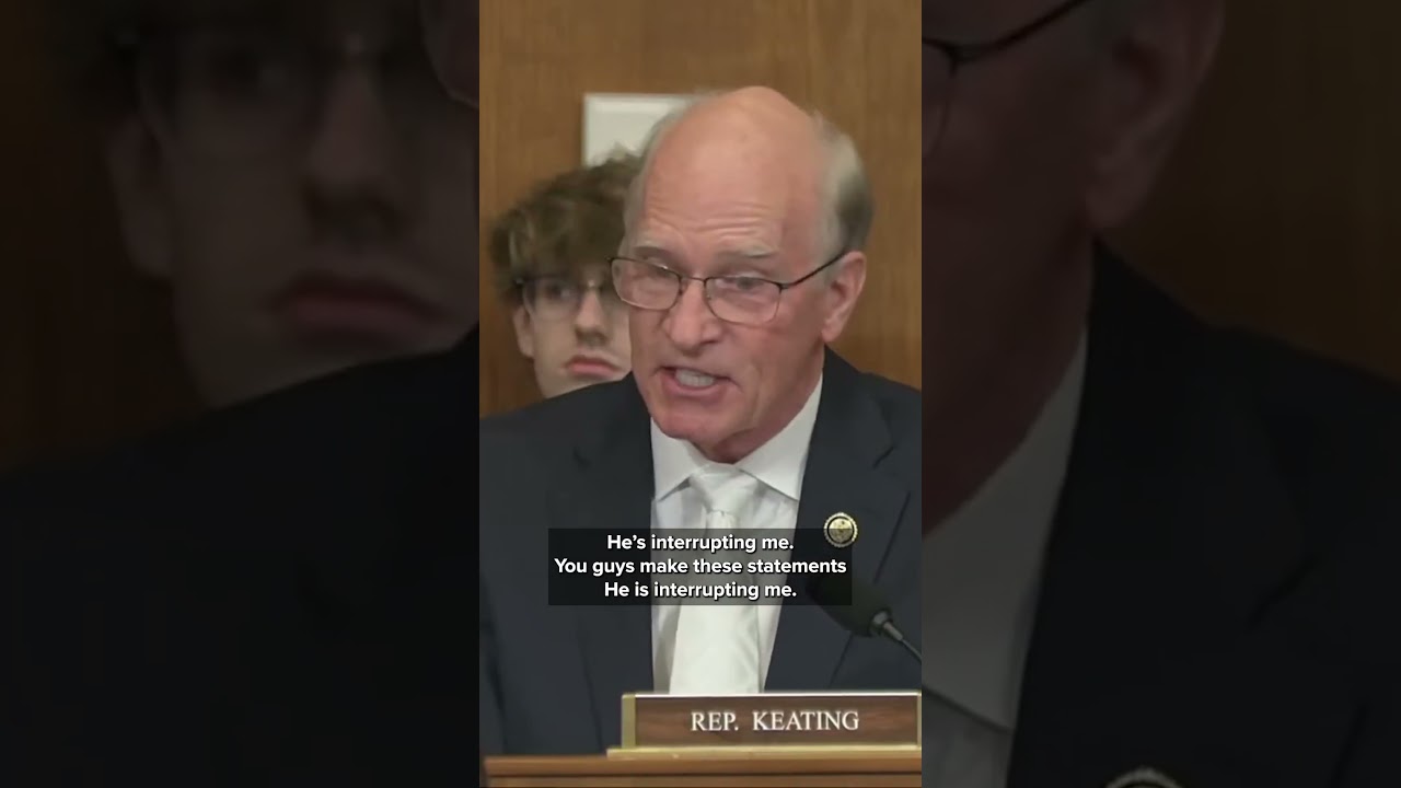 "What comes around goes around Mr. Chairman" - Rep. Keating has heated exchange in Rubio testimony
