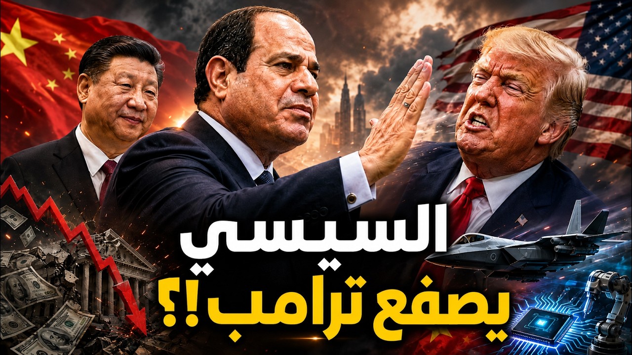 السيسي يصفع ترامب بالصين… أمريكا تضرب بنك مصر والإمارات بالعقوبات