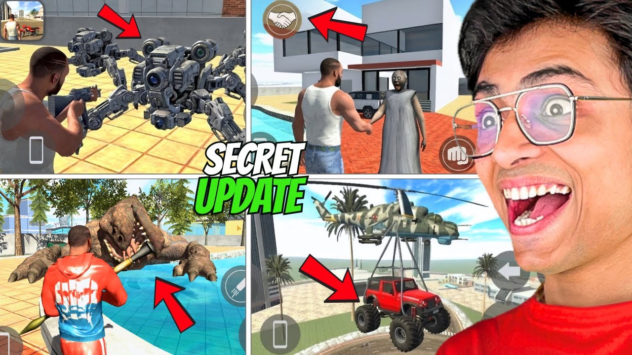 INDIAN BIKE DRIVING 3D New Monster Secret Update😱