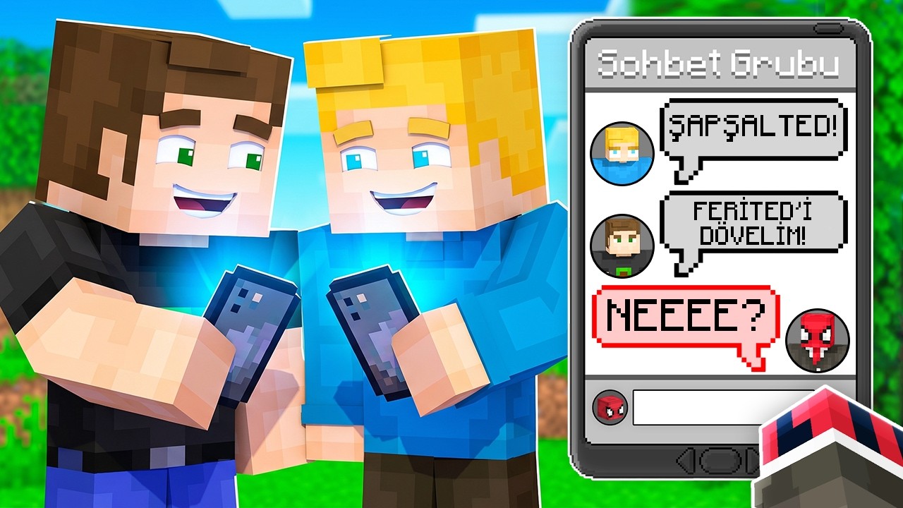 Arkadaşımın Gizli Sohbet Grubuna Sızdım - Minecraft