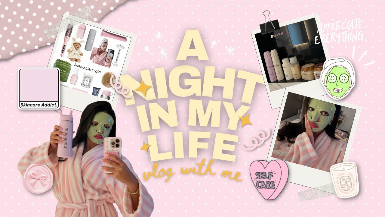 NIGHT TIME ROUTINE🫧🪽🎀🧘🏻‍♀️*selfcare* home service, girl talks, skincare, haircare, etc..