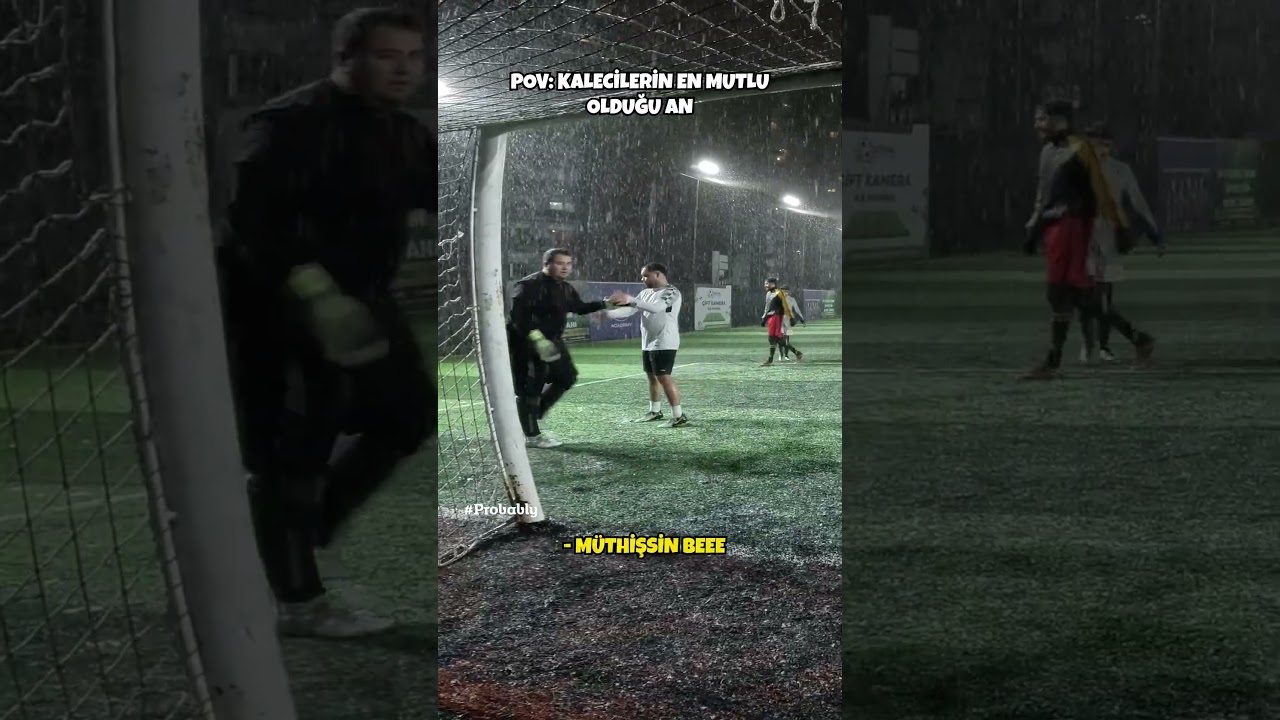 BÖYLE CÜMLELER KALECİLERİ O KADAR MUTLU EDİYOR Kİ 😂😂 #football #futbol #probably