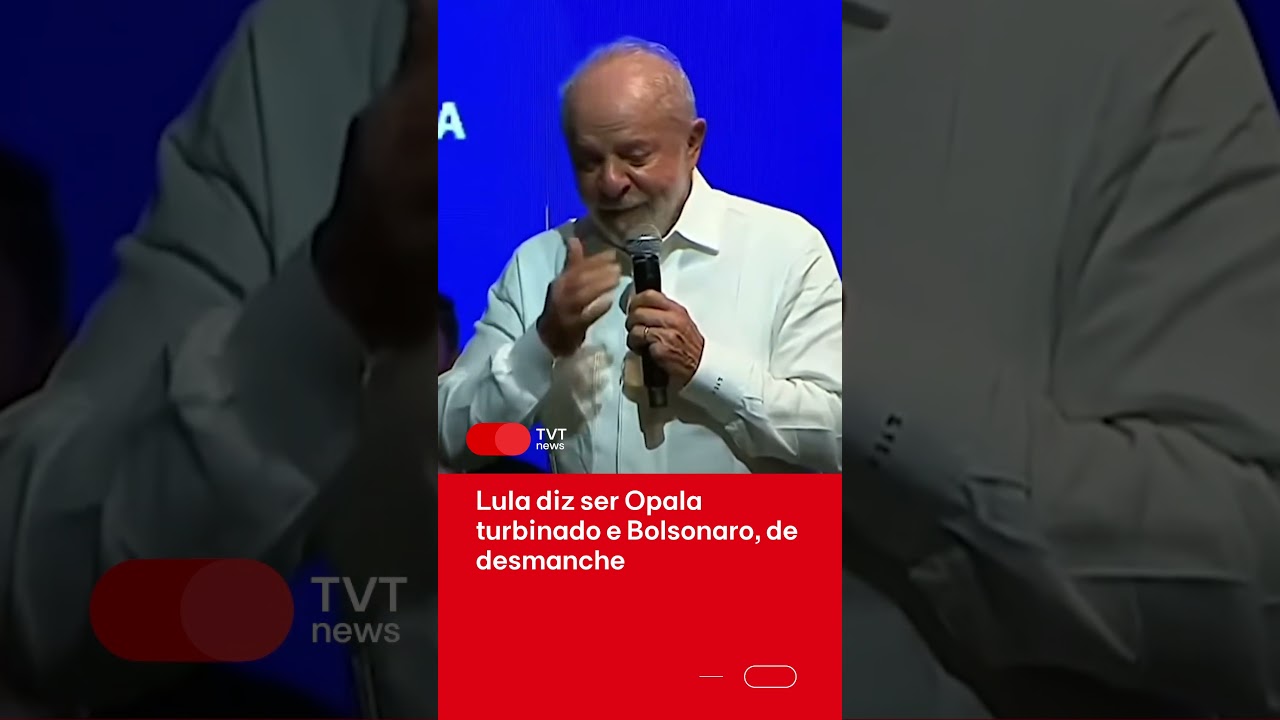 Lula diz ser Opala turbinado e Bolsonaro, de desmanche