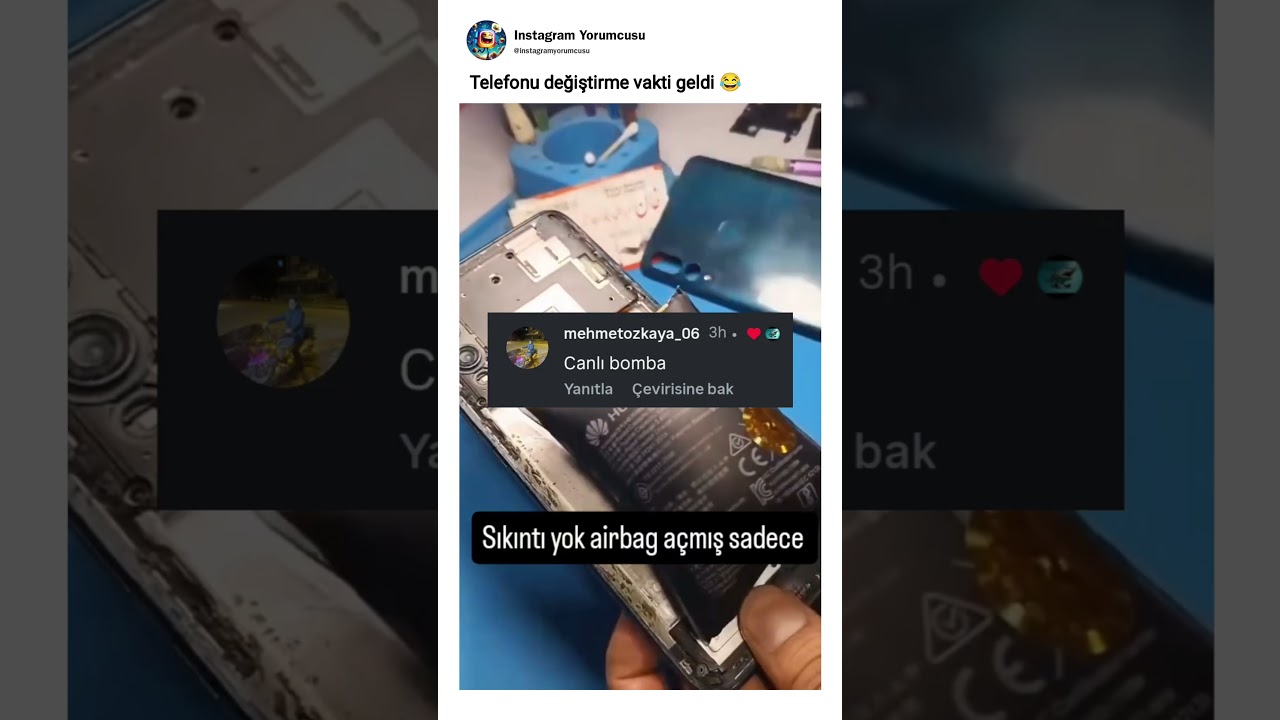 Telefonu değiştirme vakti geldi 😂