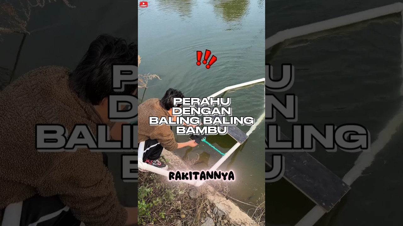 Nggak Ada Jembatan, Malah Bikin Perahu Sendiri⁉️🤣 #shorts