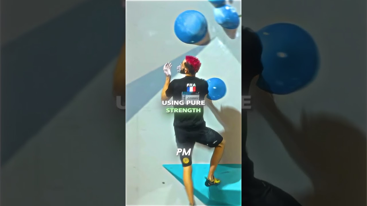 Climber Used A 200 IQ Trick To BEAT The Hold😨🥇 | Yannick Flohe