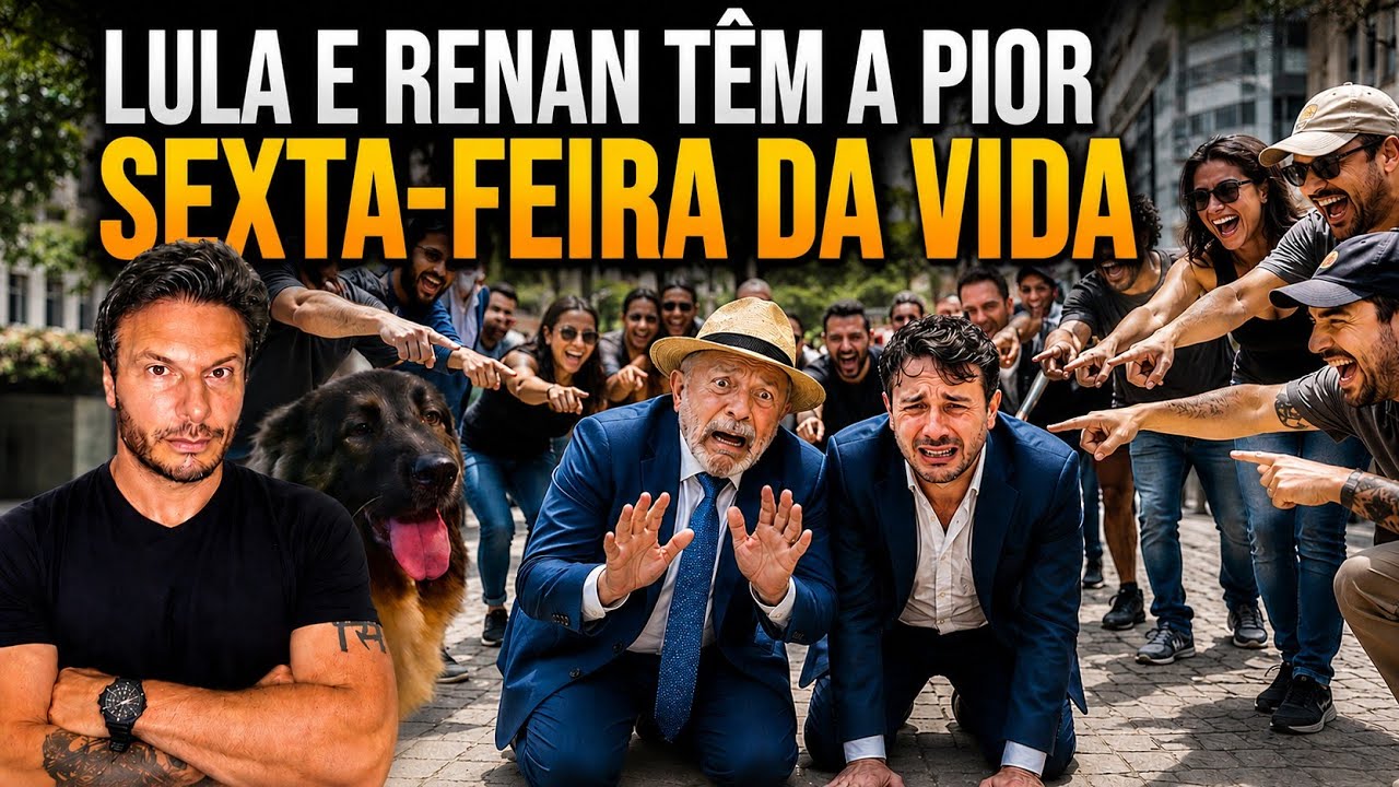 LULA E RENAN SANTOS NÃO ESPERAVAM ESSA REAÇÃO DO POVO!