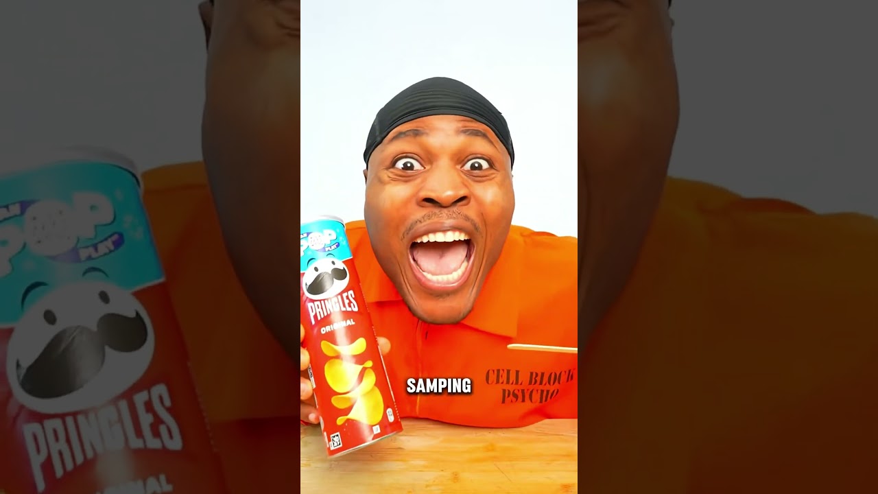 😱 Bikin Es Krim Batang dari Kaleng Pringles! 🍟🍦 #shortvideo