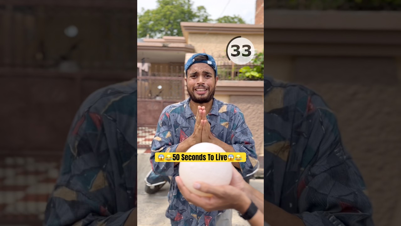 50 seconds to live😂😱😂 #shorts #trending #funny #comedy