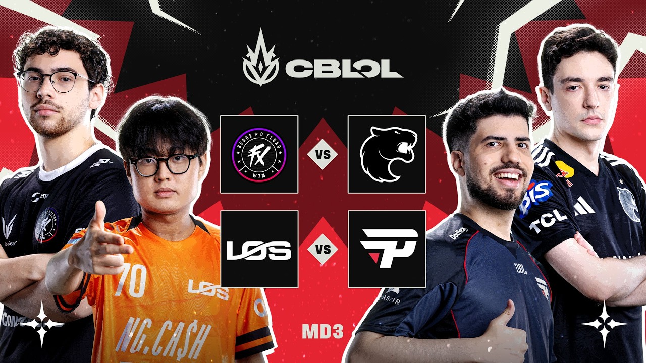 FX x FUR | LOS x PAIN | CBLOL 2026 - 1ª Etapa | Fase Regular - Dia 9