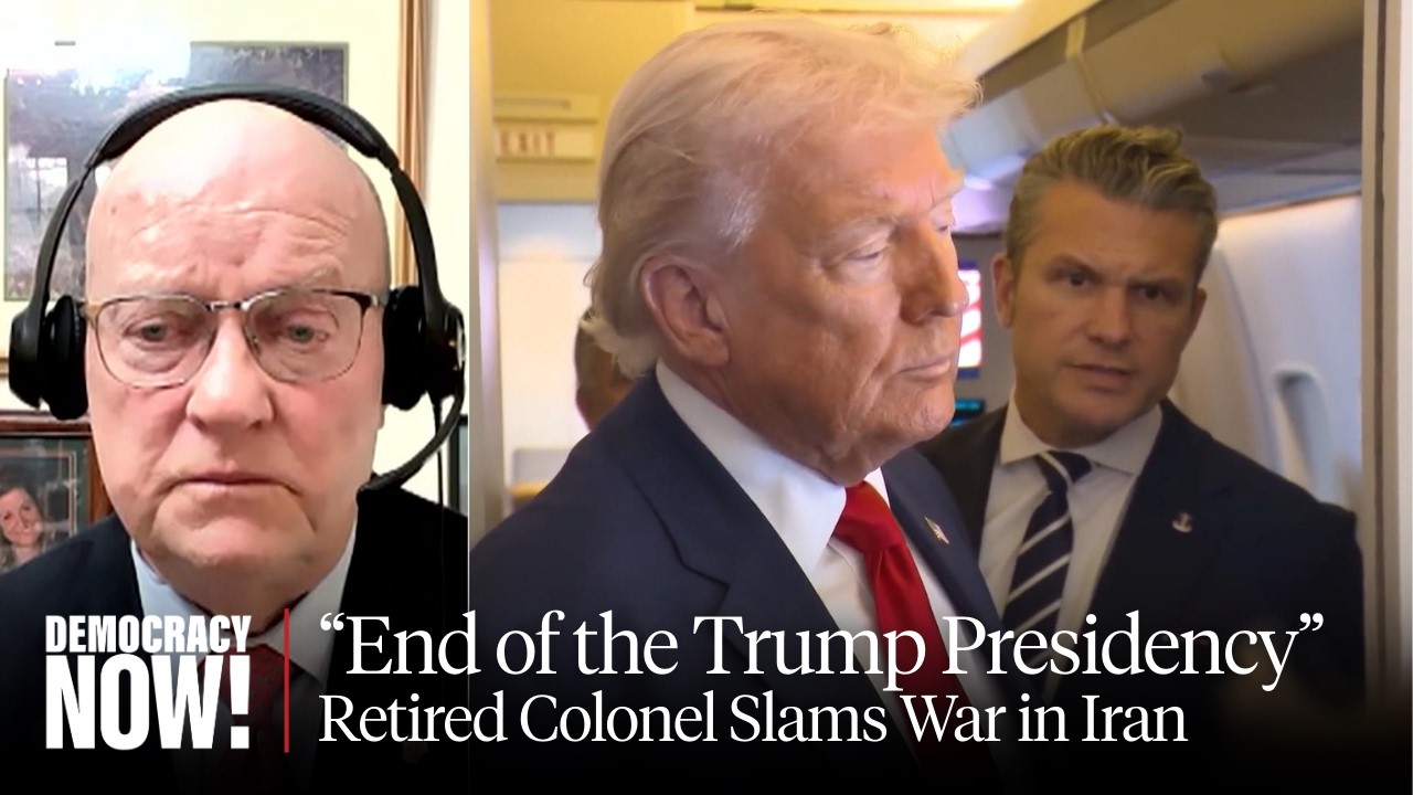 Ret. Col. Lawrence Wilkerson: Netanyahu Could Turn to Nuclear Bombs If Iran War Escalates - Published by Democracy Now!