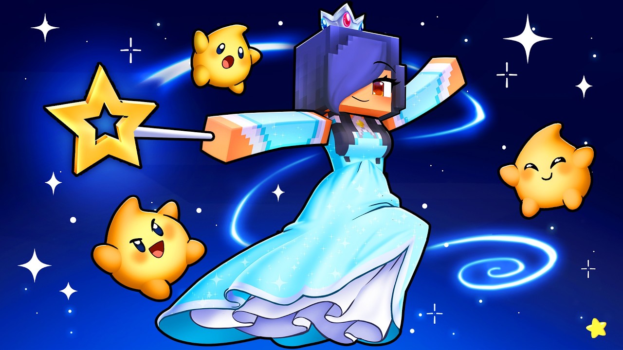Playing as ROSALINA in Minecraft!