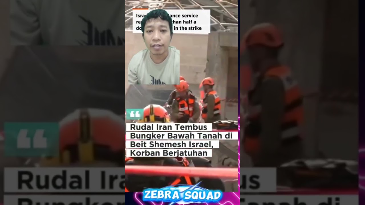 Bunker Bawah Tanah Israel Tembus‼️ #iran #khamenei #israel #netanyahu #donaldtrump #viral #fyp