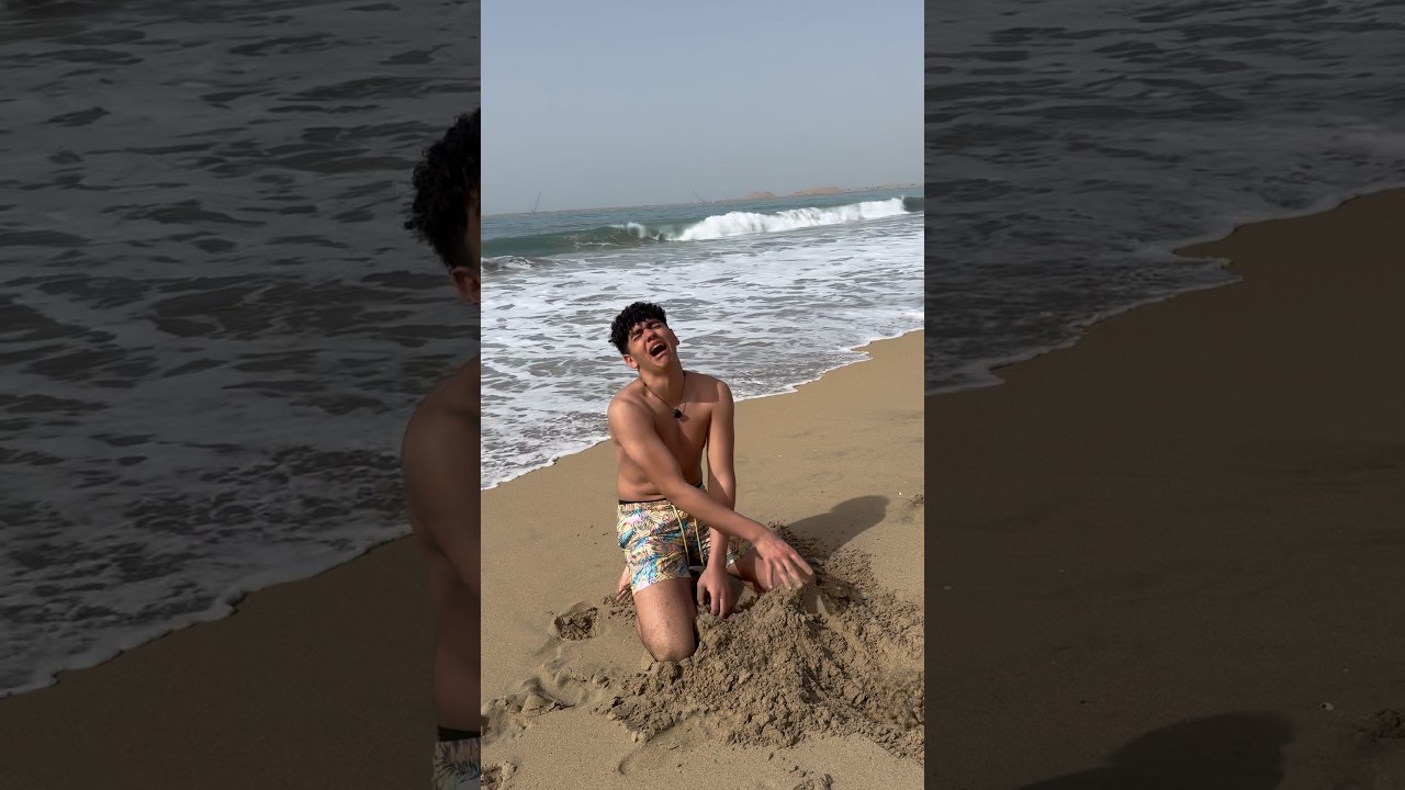 وقع الايفون في البحر‼️📱😳 #عبدالرحمن_الدسوقي