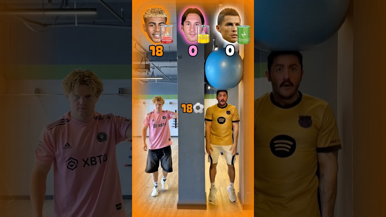 FOOTBALL PLAYERS VS ENERGY RUNNING MAN | WHO WON?😱🏆