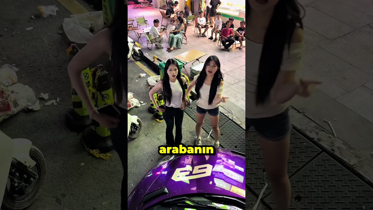 arabanın benim olduğunu görünce pişman oldu 😂