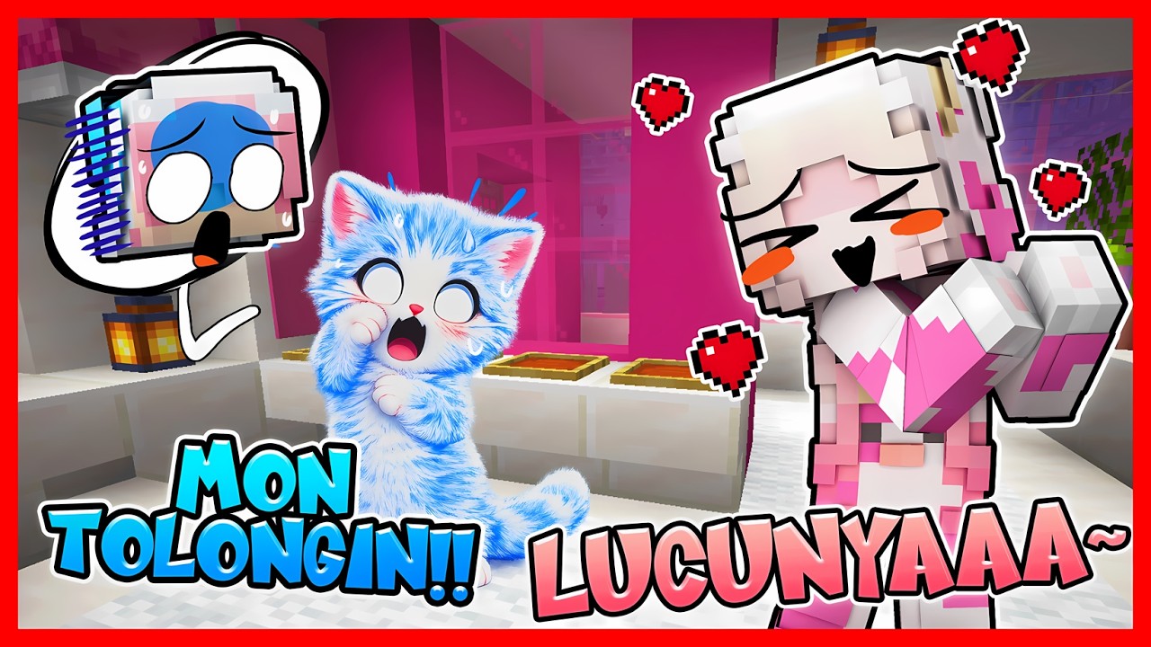 ATUN MENJADI KUCING KICAU MANIA DAN DI TANGKAP MOMON !! Feat @sapipurba Minecraft