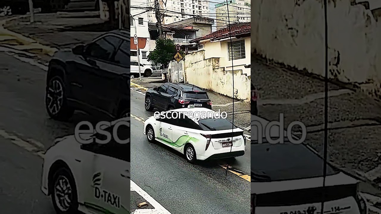 Porque só o Jeep ta Escorregando?