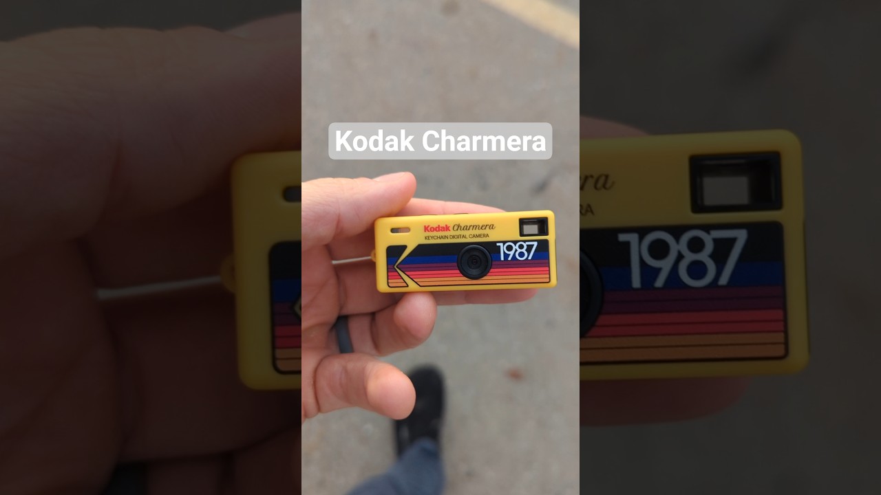 shooting with the new Kodak Charmera keychain camera - Published by snappiness