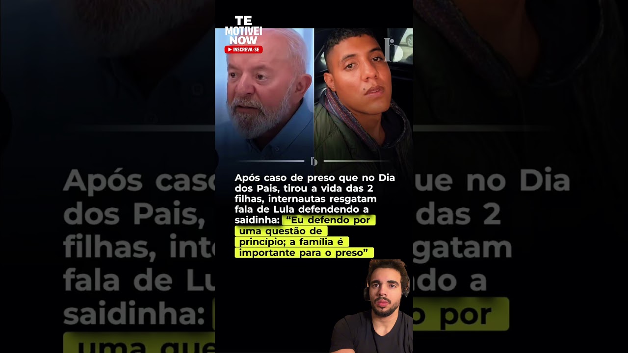 LULA DEFENDE ATÉ O FIM A SAIDINHA DOS PRESOS.. #noticias #governo #politica #viral #brasil