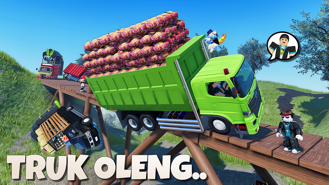 AMPUN!! Truk Oleng Terbaru Dengan Muatan FULL & Jalur Meresahkan 🚚🚛🚒 | BSTS ID Indonesia