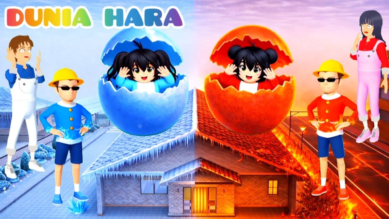 Yuta Tim Kolam Air Dingin Mio Tim Kolam Air Panas Depan Rumah Yuta | Baby Es Baby Api