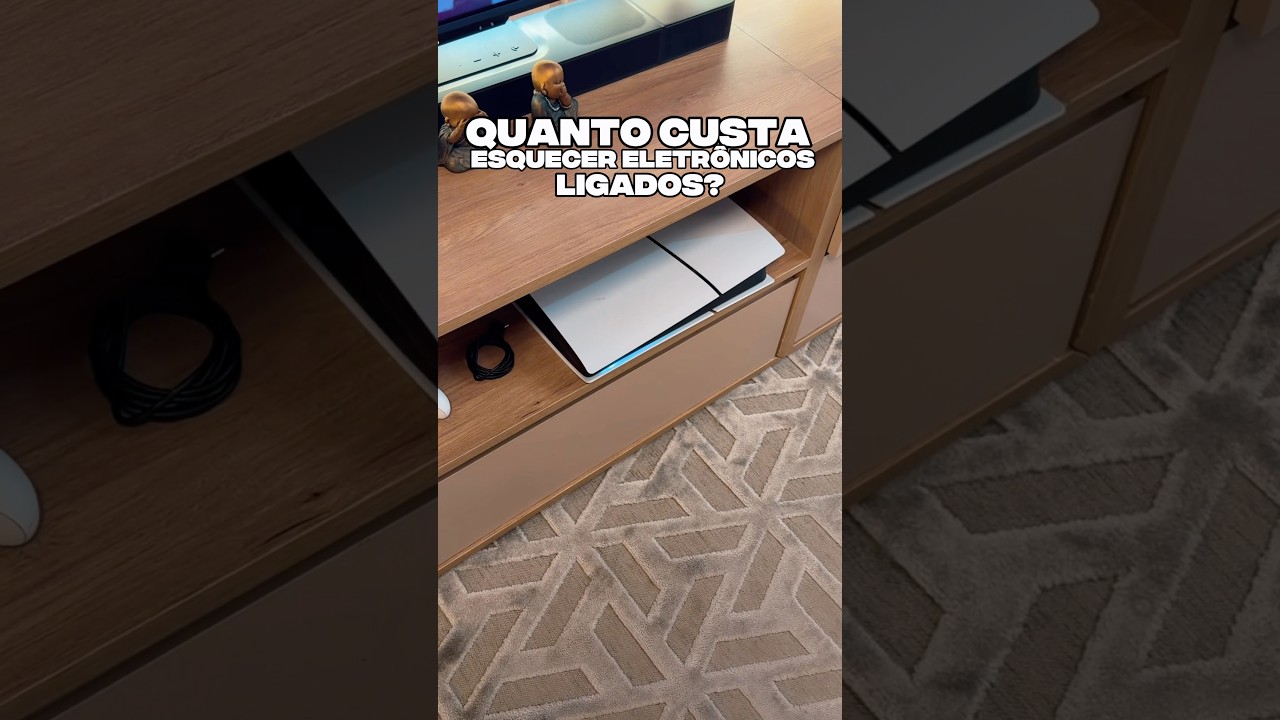QUANTO CUSTA ESQUECER ELETRÔNICOS LIGADOS?