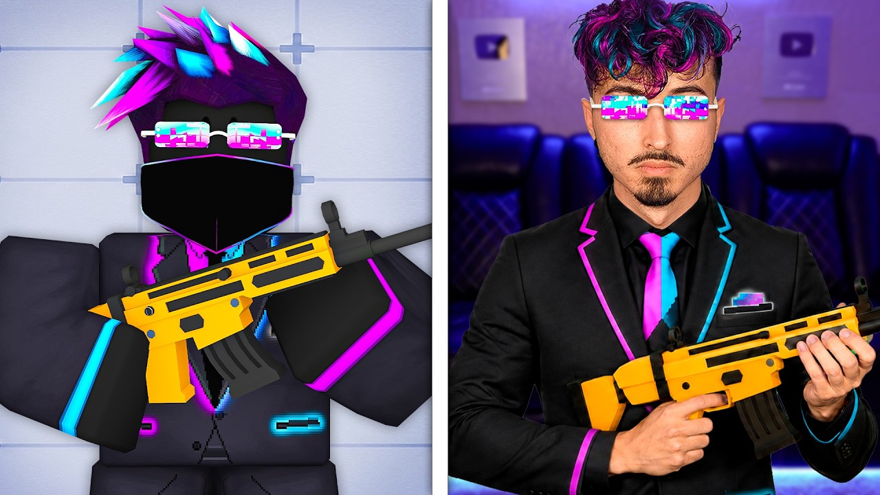 Roblox Youtubers Avatars in REAL LIFE