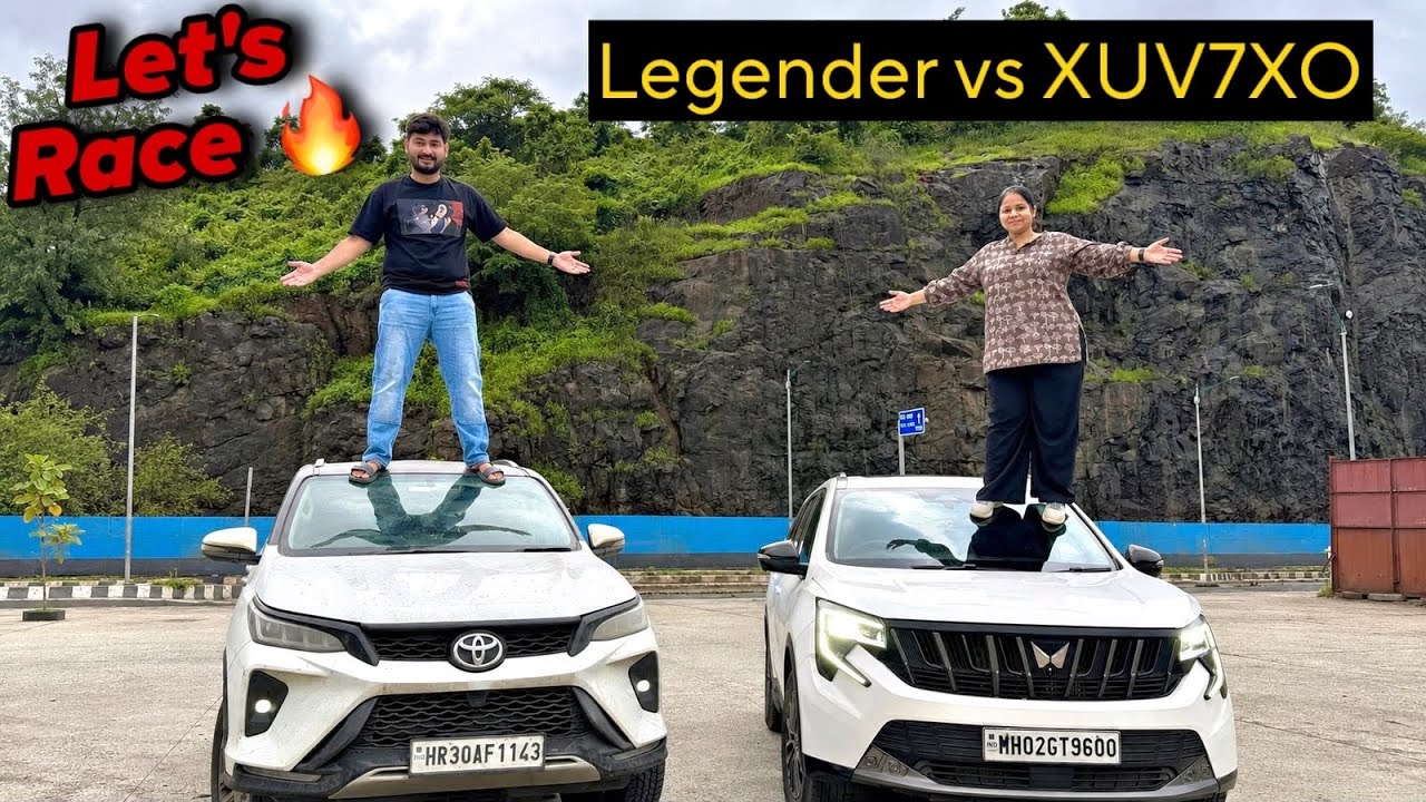 Mumbai में Fortuner और XUV7XO की मुलाक़ात 🔥 Goa Trip में RACE लग गई 🚀